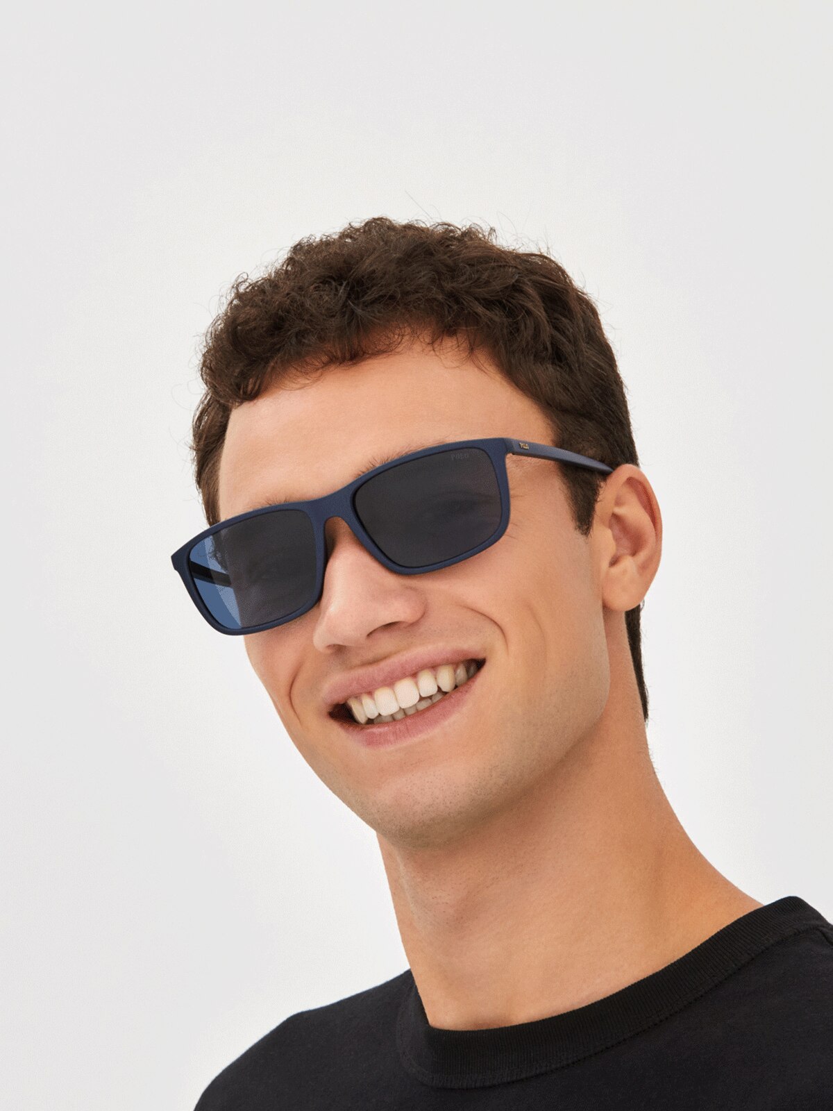 Amazon.com: Polo Ralph Lauren Mens PH4098 Square Sunglasses, Shiny  Transparent Blue/Grey/Blue, 57 mm : Clothing, Shoes & Jewelry